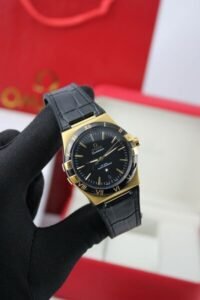 Omega Constellation Gold Black Dial