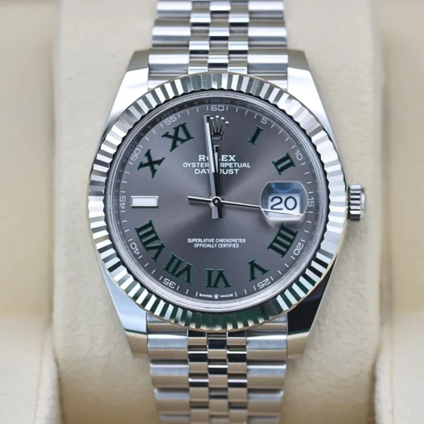 Rolex Datejust 41 126334 Esfera Wimbledon