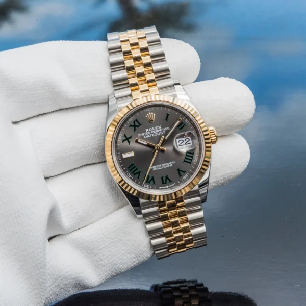 Rolex Datejust 41mm Ref. 126333 (Two-Tone Jubilee - Wimbledon Dial)