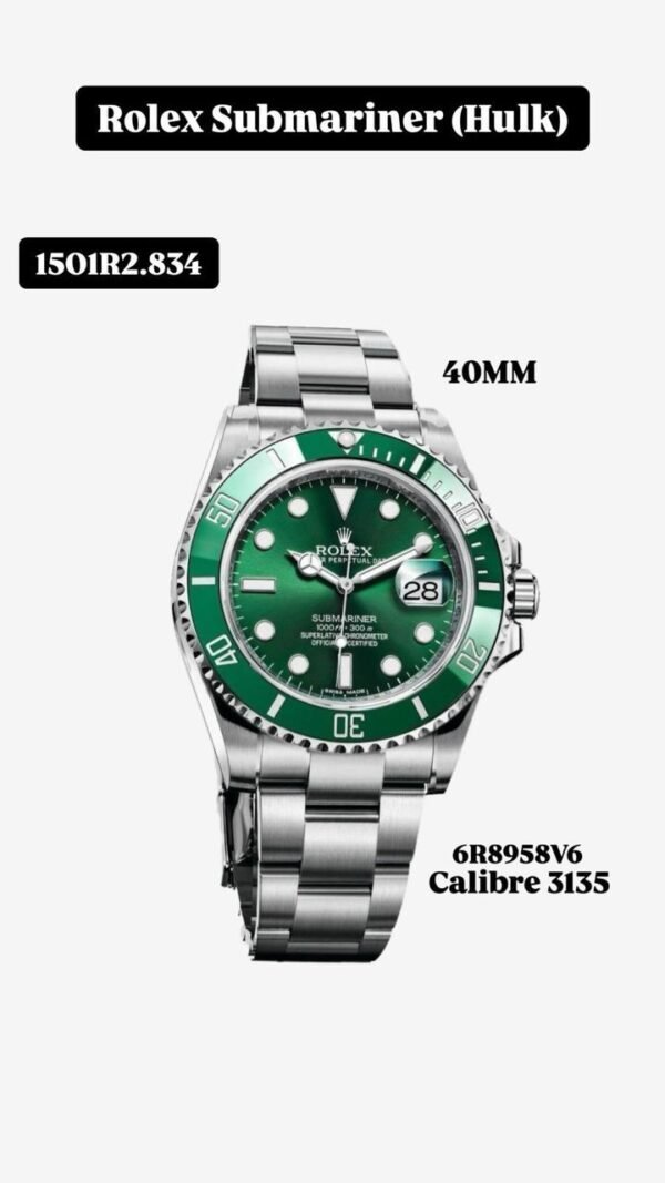 Rolex Submariner "Hulk" Ref. 116610LV - Imagen 2