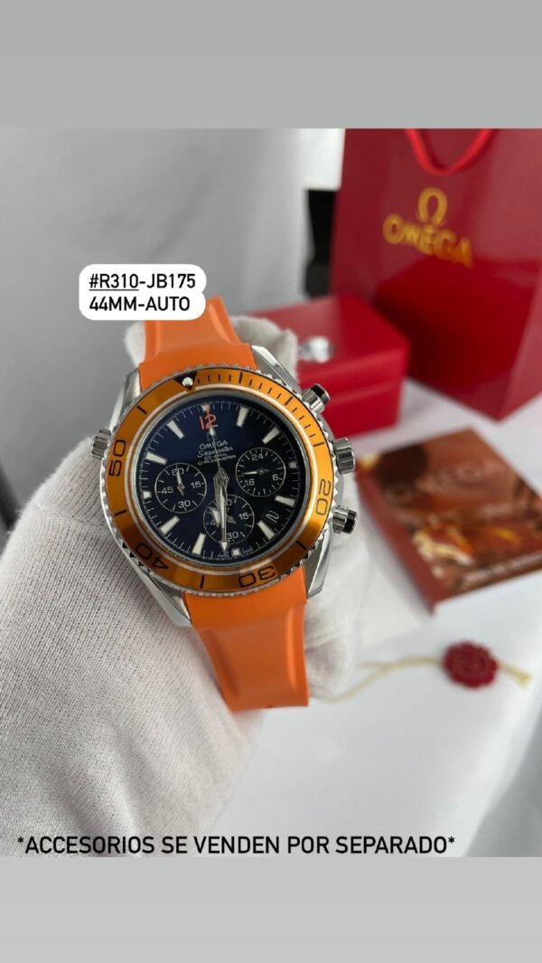 Omega Seamaster Planet Ocean 600M Pulsera de Caucho